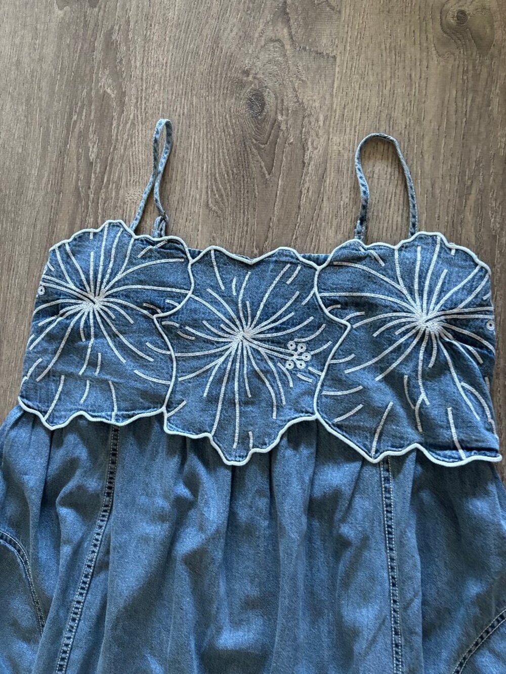 Anthropologie Pilcro Bouquet Embroidered Maxi Dress NWT! - Picture 4 of 7